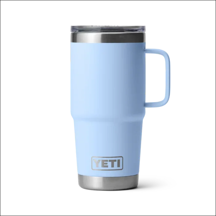 Yeti Rambler 20 OZ Travel Mug - Big Sky Blue