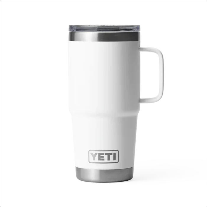 Yeti Rambler 20 OZ Travel Mug - White