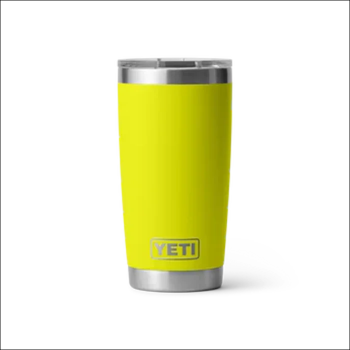 Yeti Rambler 20 OZ Tumbler - Firefly Yellow