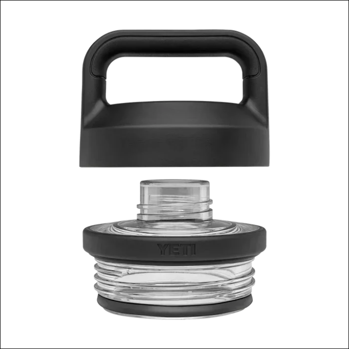 Yeti Rambler Bottle Chug Cap Black