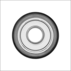 Yeti Rambler Bottle Chug Cap Black