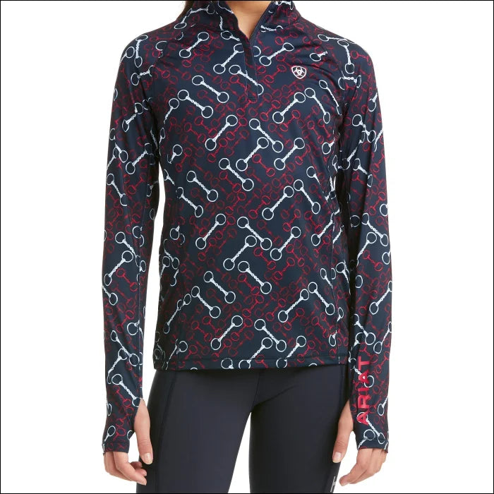 Ariat Youth Lowell 2.0 1/4 Zip - Team Print