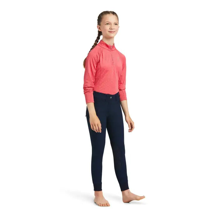 Youth Prelude Knee Patch Breeches - Navy