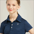 Youth Laguna Short Sleeve Polo - Navy