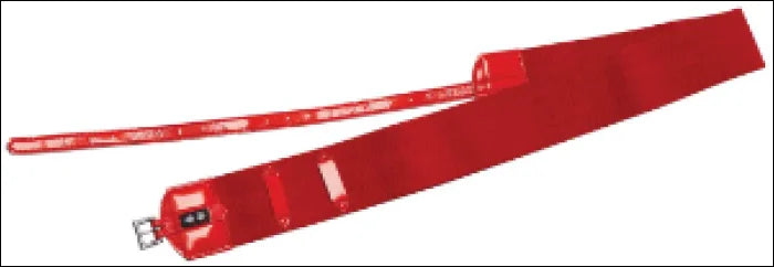 Zilco Double Elastic Race Surcingle - Red