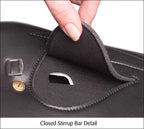 Zilco Full Tree Exercise Saddle - Black Suede - 3.15kg