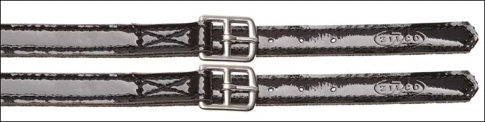 Zilco Patent Stirrup Leathers 19Mm/91Cm Black(120G)