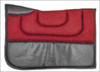 Zilco Trackwork Pad - Wool - Red/Black